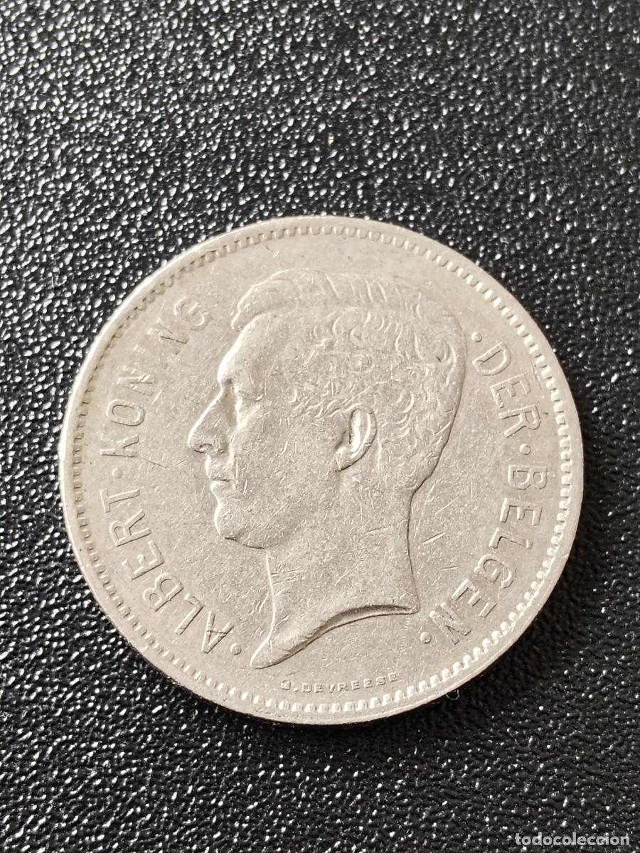 Monedas antiguas de Europa: BELGICA: EEN BELGA - 5 FRANK 1932