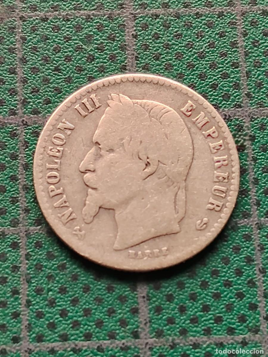 Monedas antiguas de Europa: FRANCIA: 50 CENT 1865 k - NAPOLEON III / PLATA