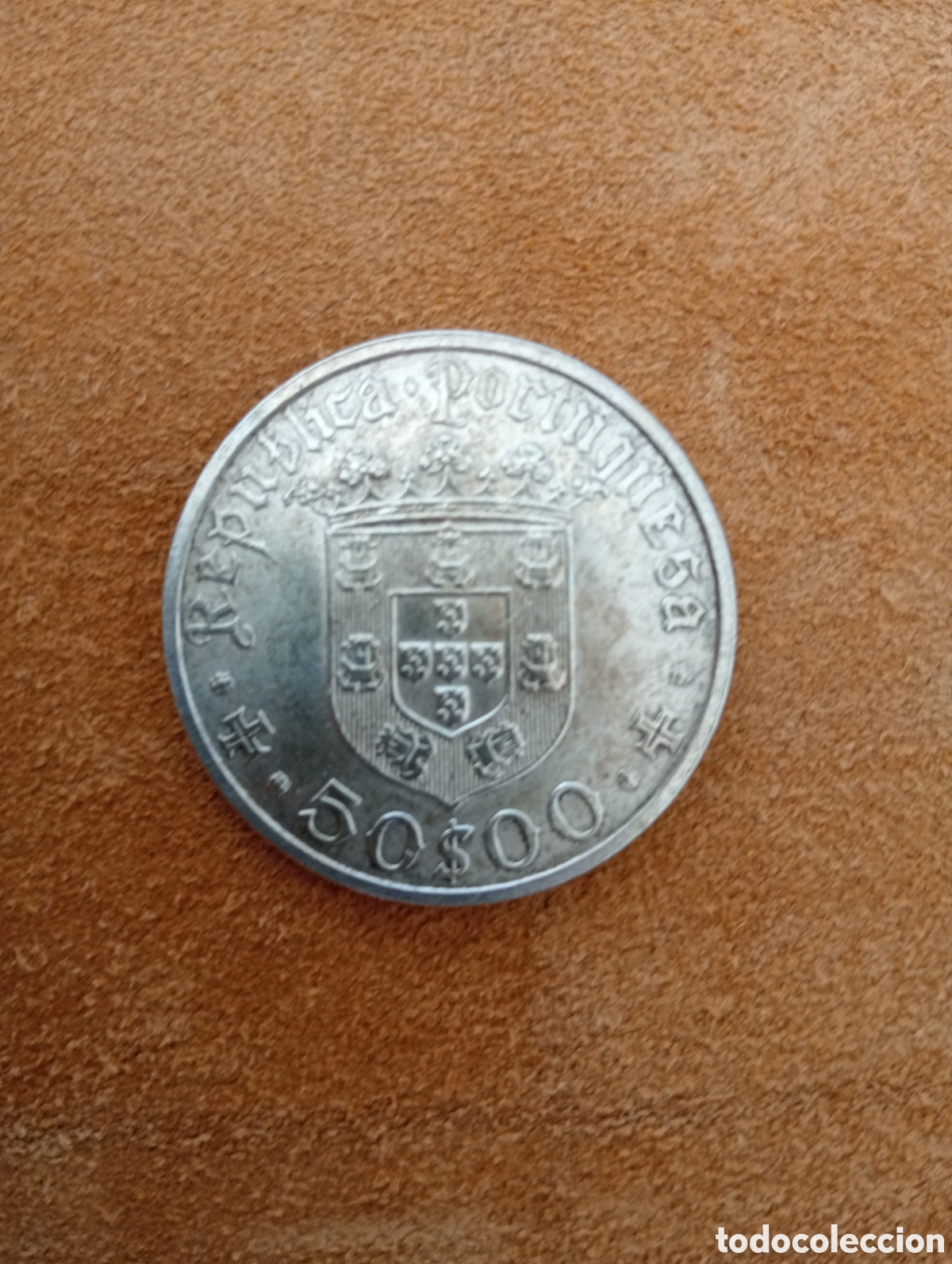 Monedas antiguas de Europa: 50 escudos plata V Centenario nac. Pedro &Aacute;lvares Cabral 1968