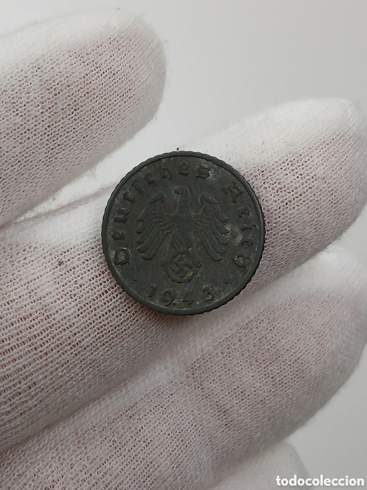 Monedas antiguas de Europa: Alemania 5 Reichspfenni