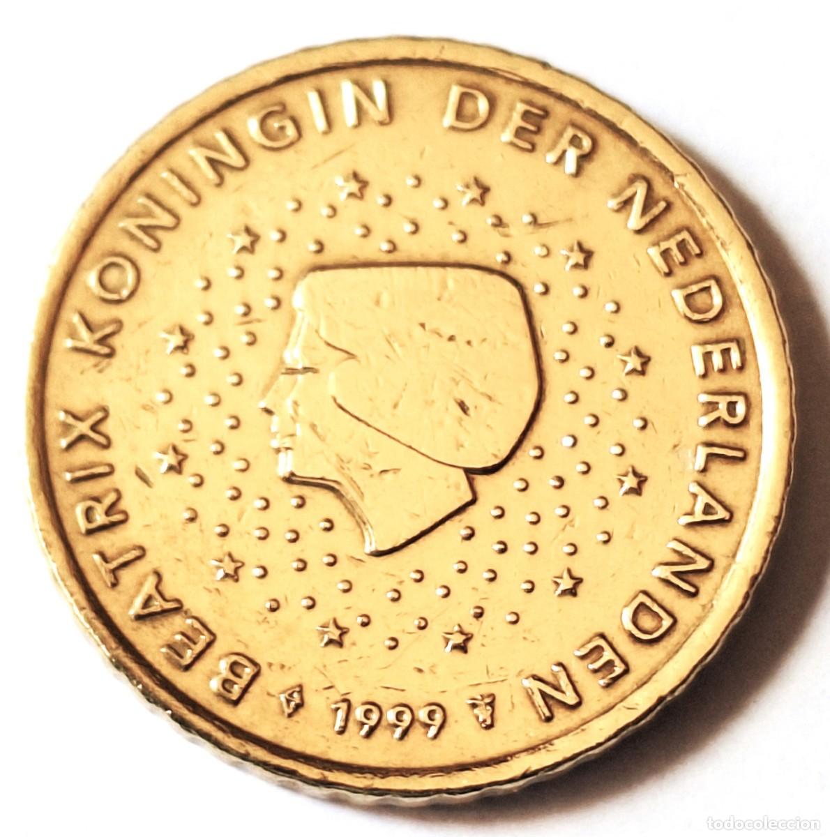 Monedas antiguas de Europa: PAISES BAJOS - MONEDA DE 50 CENTIMOS DE EURO DEL A&Ntilde;O 1999 - - BIEN CONSERVADA