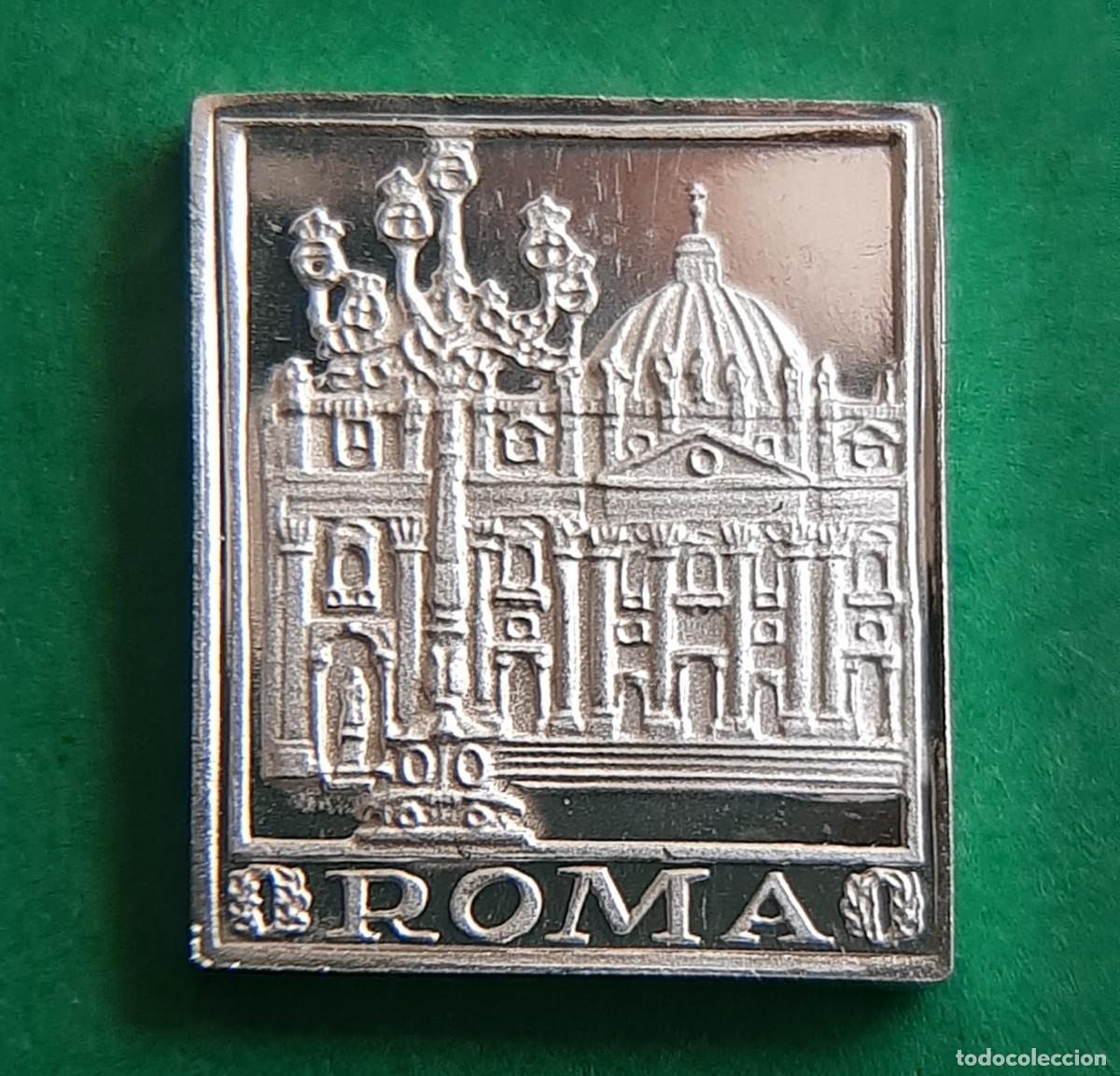 Monedas antiguas de Europa: ❤(LINGOTE PLATA 0.999)❤(2 GRAMOS) LINGOTE PLATA PURA(AIDIP) ROMA