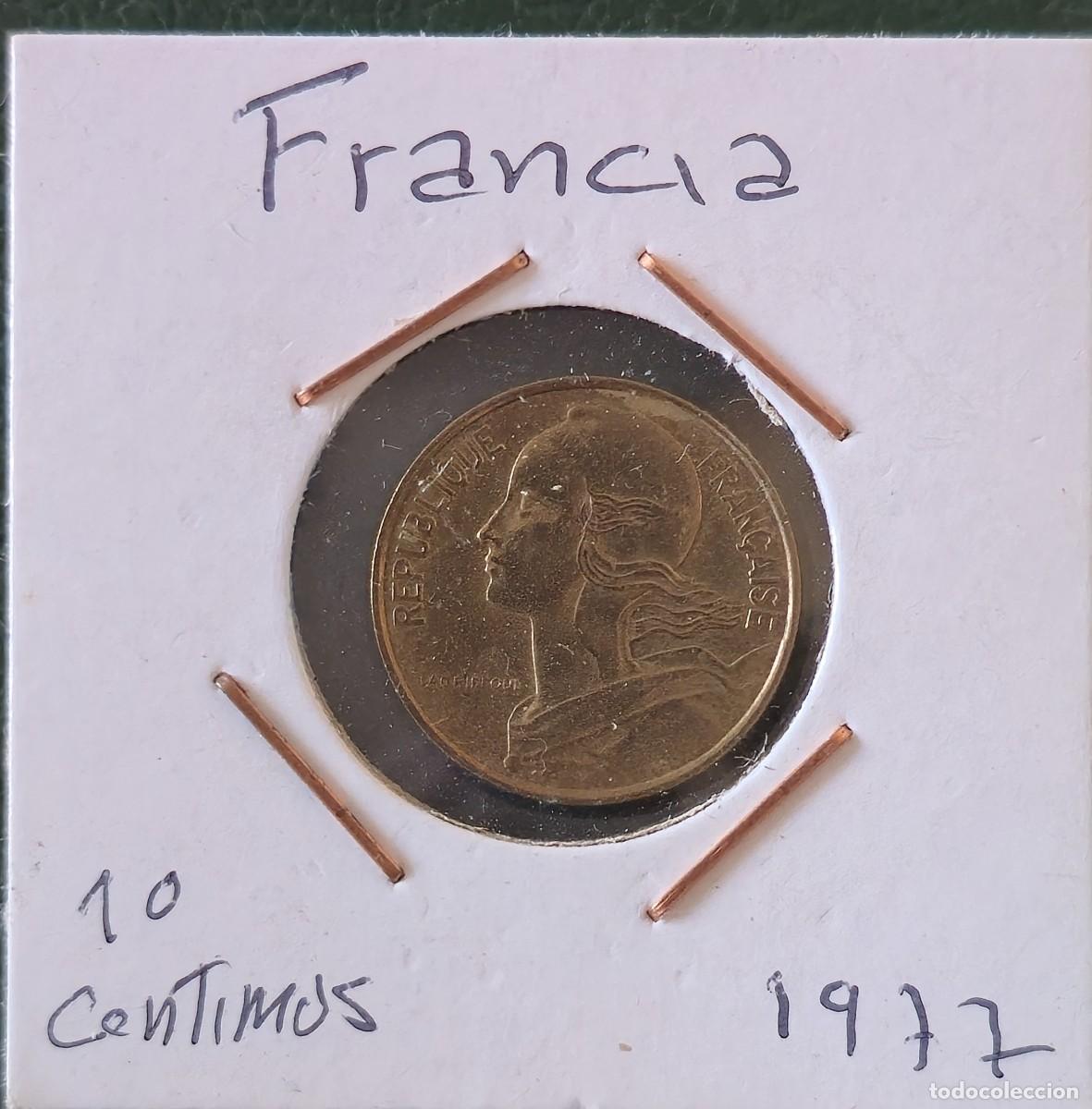 Monnaies anciennes de Europe: MONEDA DE FRANCIA 1977 - 10 FRANCO - MONEDA ENCARTONADA