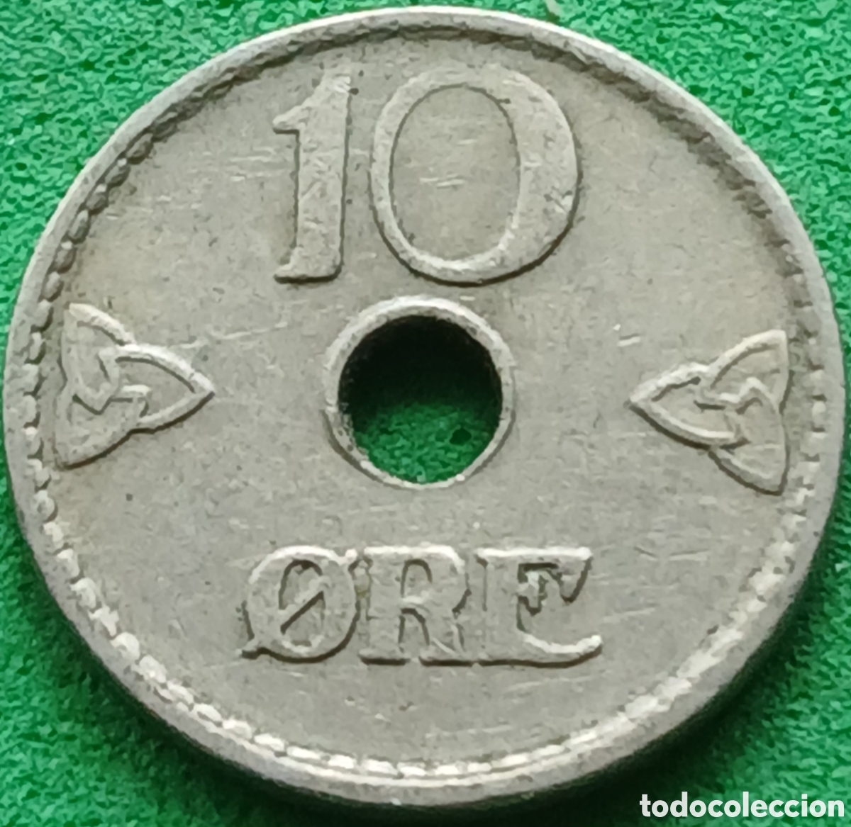 Monedas antiguas de Europa: Noruega 10 ore 1925 km#383