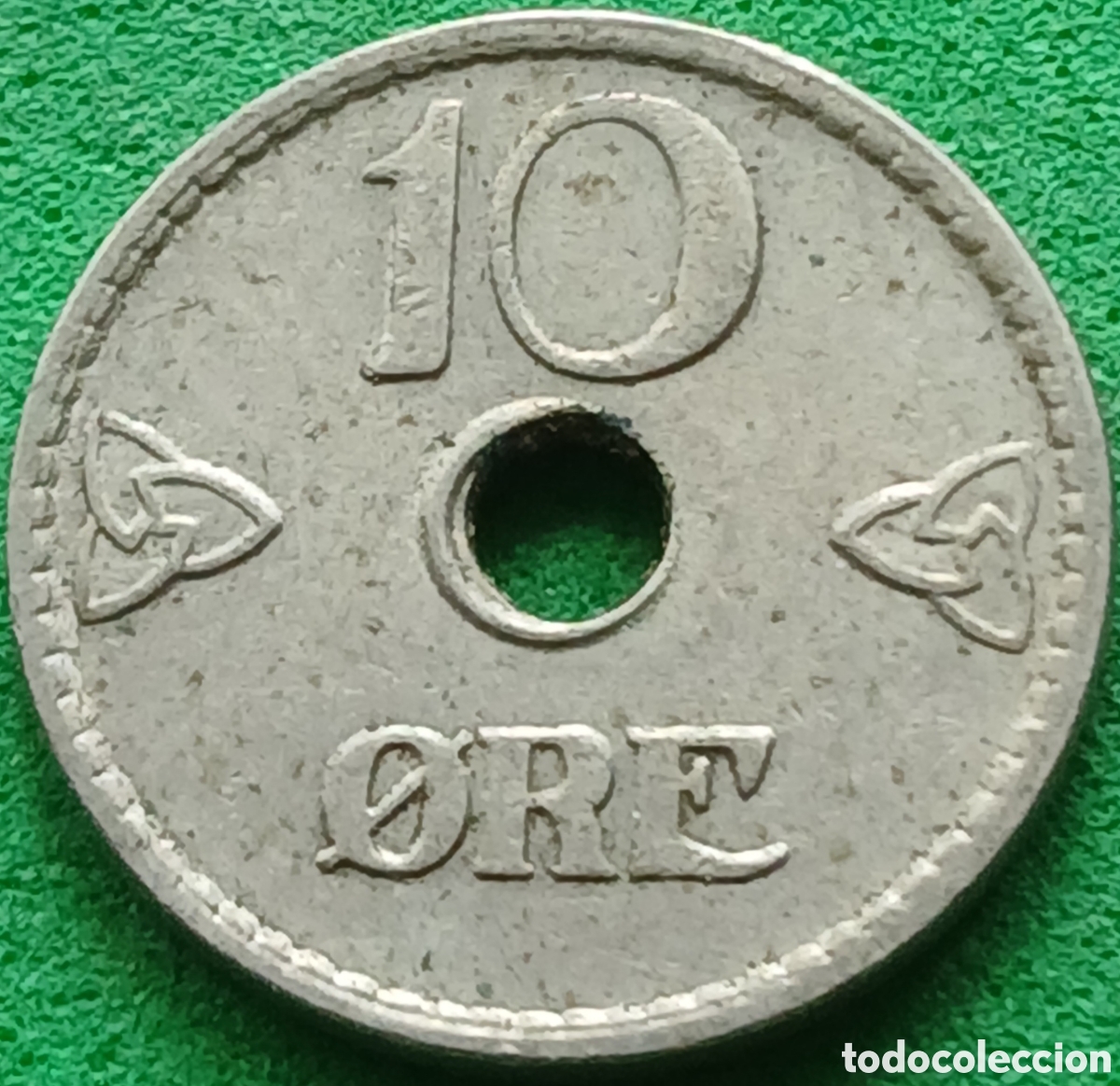 Monedas antiguas de Europa: Noruega 10 ore 1926 km#383