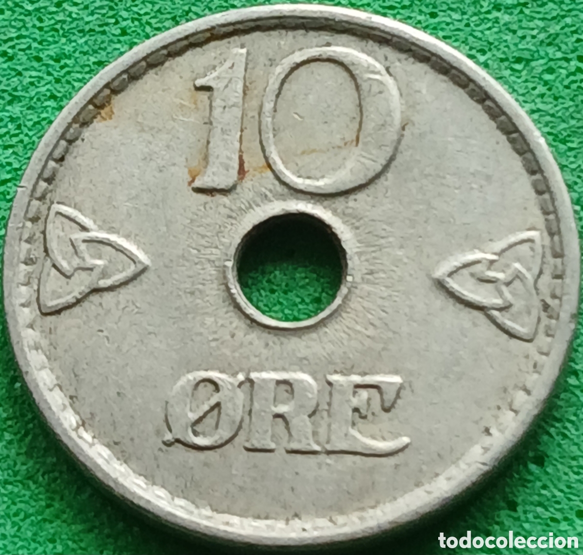 Monedas antiguas de Europa: Noruega 10 ore 1941 km#383