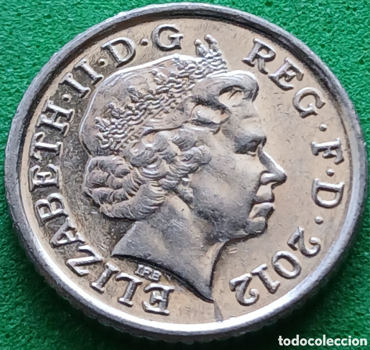 Monedas antiguas de Europa: Reino Unido five pence 2012 km#1109d