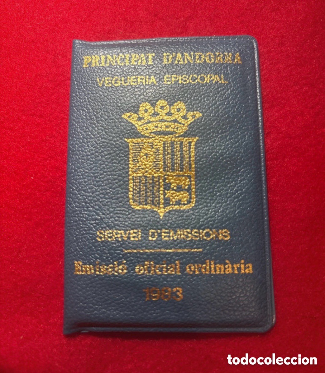 Alte M&uuml;nzen aus Europa: Cartera moneda Principado de Andorra, Veguer&iacute;a Episcopal