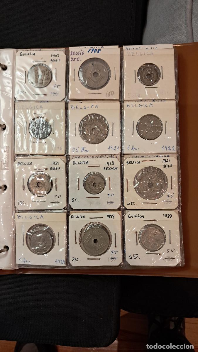Monedas antiguas de Europa: Lote 96 monedas Europa (B&eacute;lgica Dinamarca M&oacute;naco Bulgaria Noruega Irlanda Polonia Chipre...)