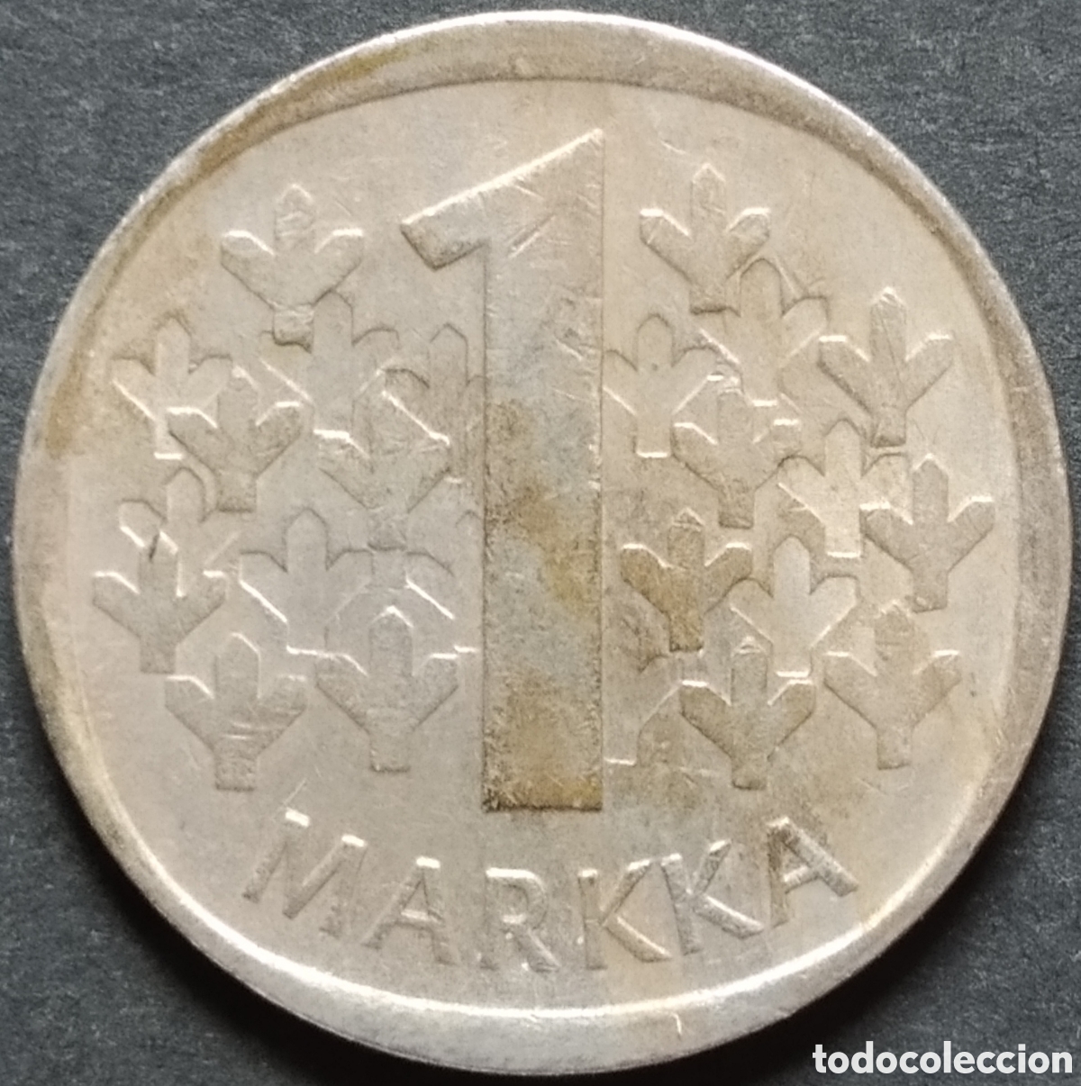 Old Coins of Europe: MONEDA - FINLANDIA 1 MARCO / MARK / MARKKA 1981