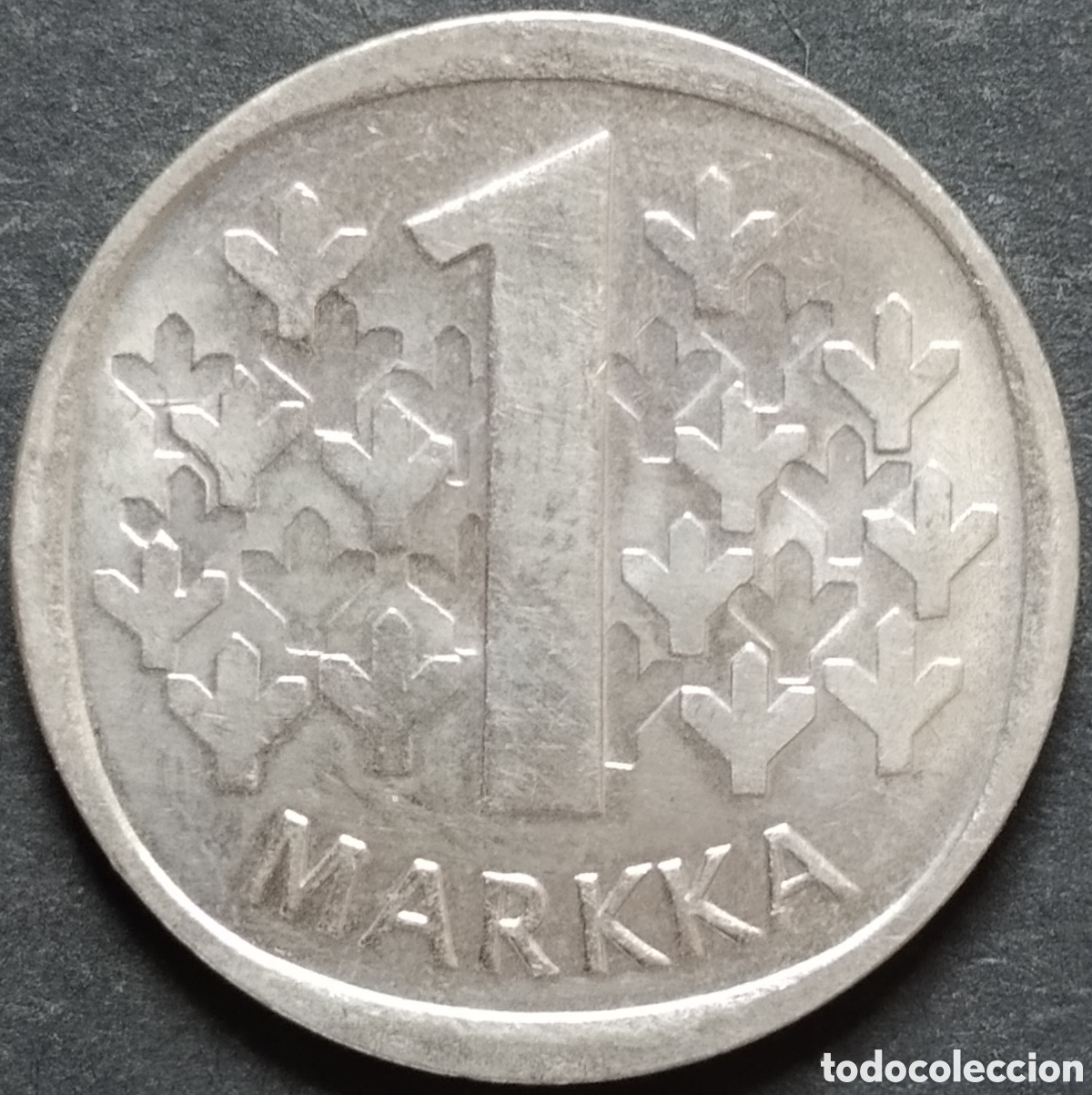 Old Coins of Europe: MONEDA - FINLANDIA 1 MARCO / MARK / MARKKA 1989