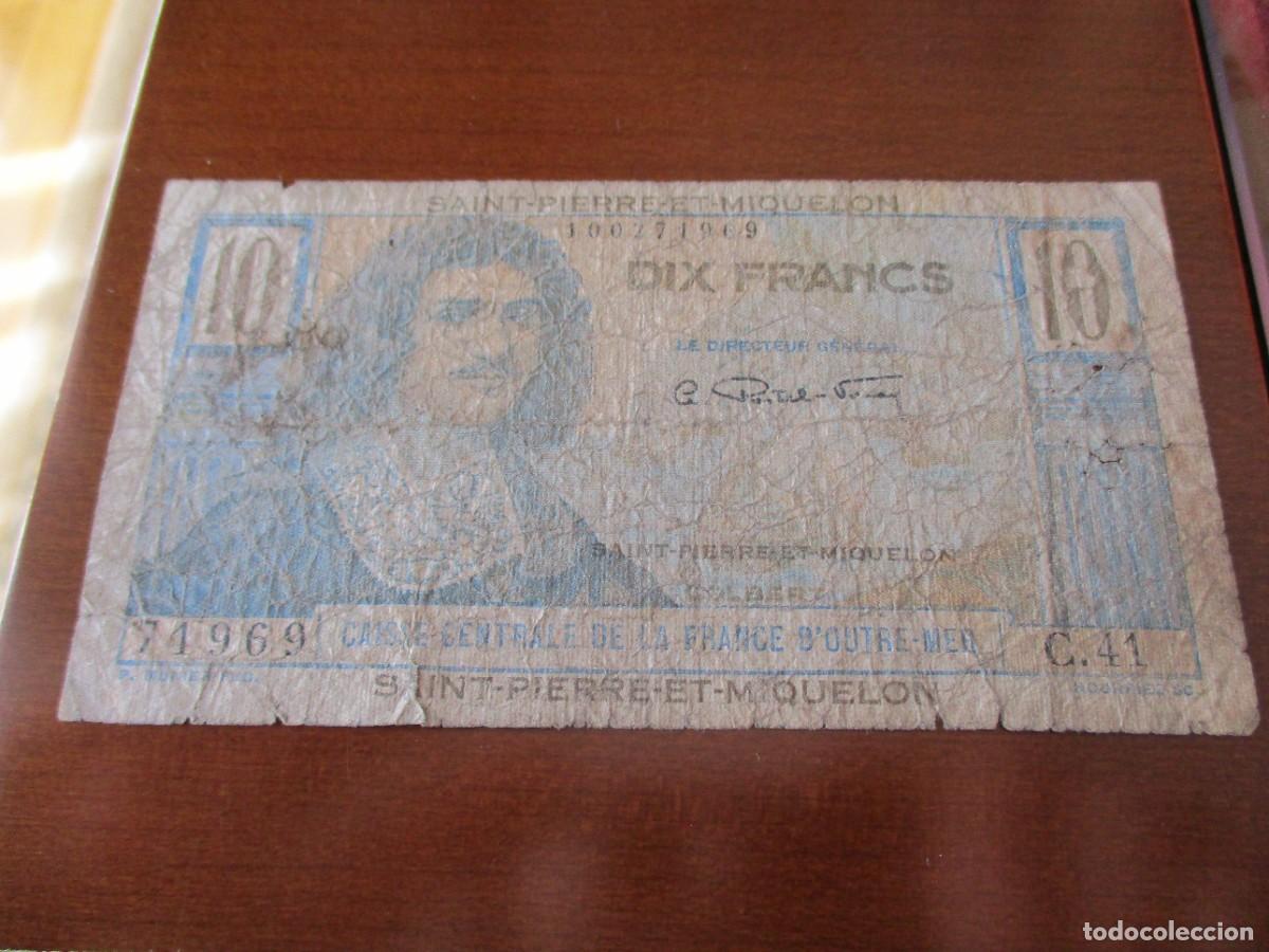 Monedas antiguas de Europa: SAN PIERRE ET MIQUELON - 10 FRANCS MUY RARO