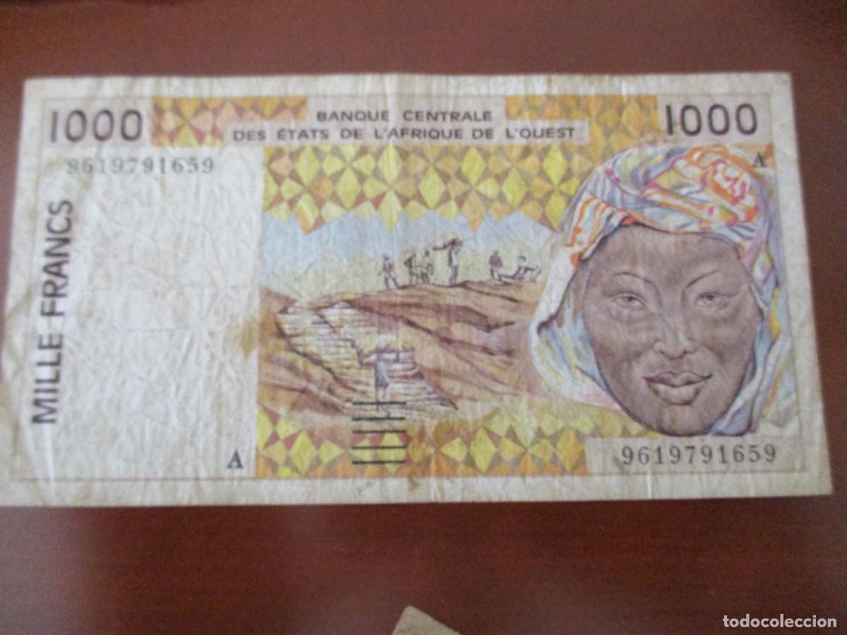 Monedas antiguas de Europa: WEST AFRICAN STATES - 1000 FRANC A
