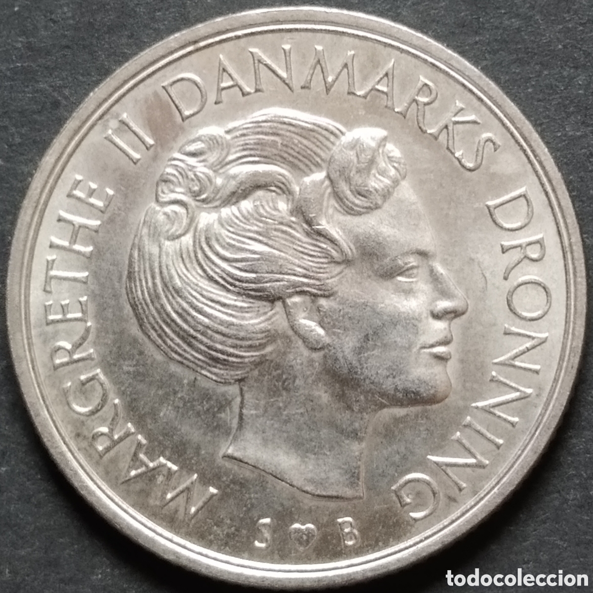 Monedas antiguas de Europa: MONEDA - DINAMARCA 1 CORONA 1976 - Foto 2