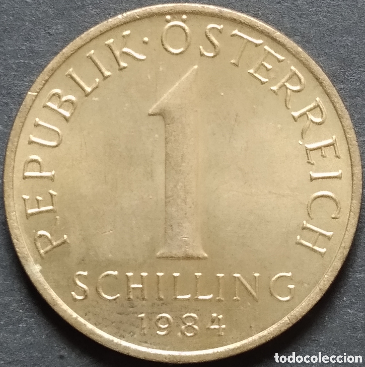 Old Coins of Europe: MONEDA - AUSTRIA 1 CHEL&Iacute;N 1984