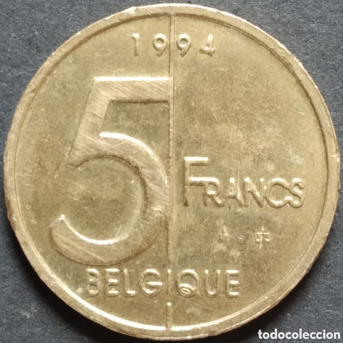 Old Coins of Europe: MONEDA - BELGICA 5 FRANCOS 1994 (BELGIQUE)