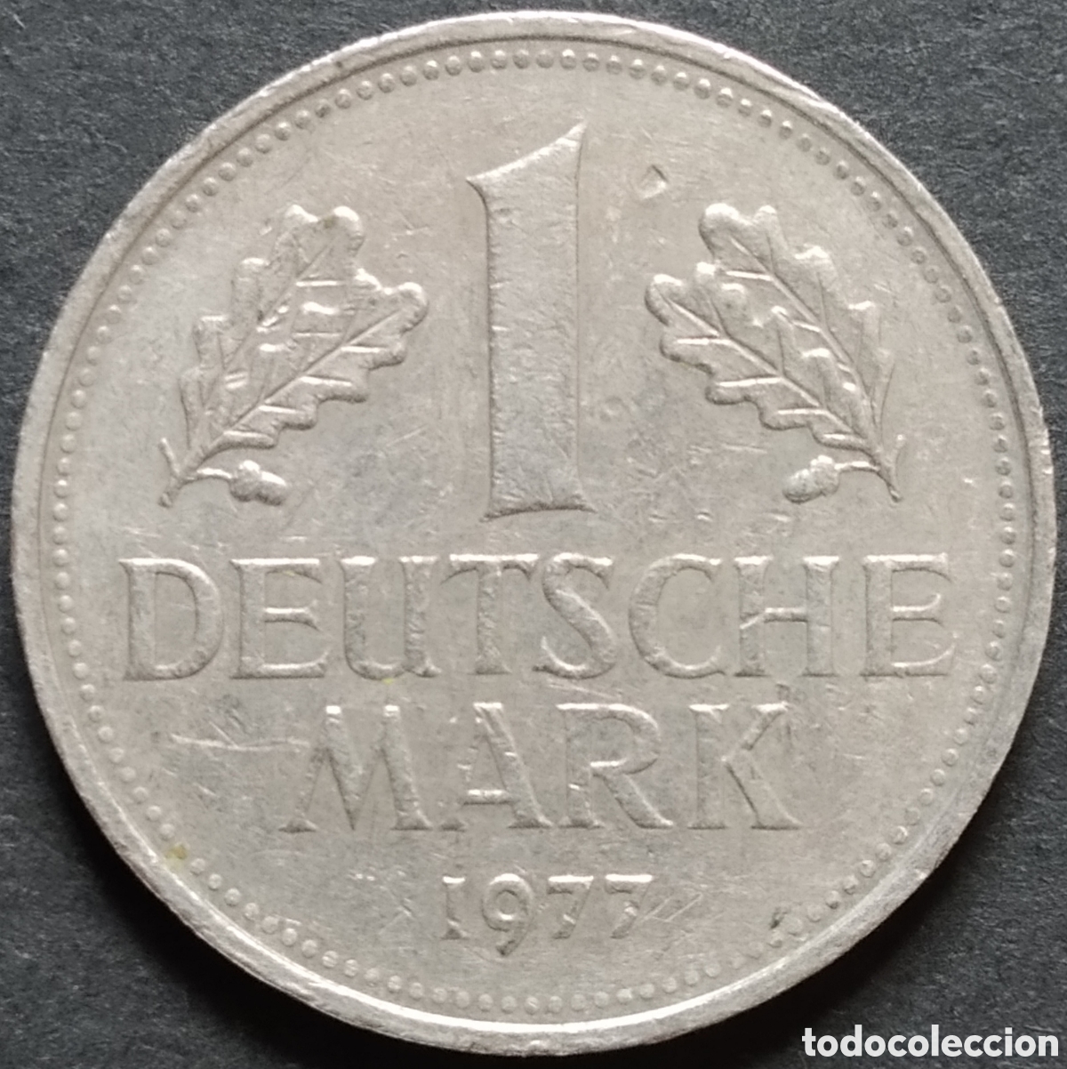 Monnaies anciennes de Europe: MONEDA - ALEMANIA 1 MARCO 1977 (CECA J)