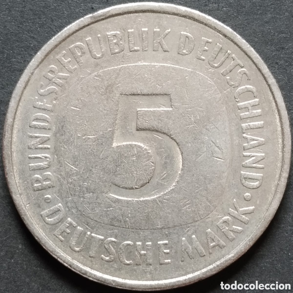 Monedas antiguas de Europa: MONEDA - ALEMANIA 5 MARCOS 1975 (CECA F)