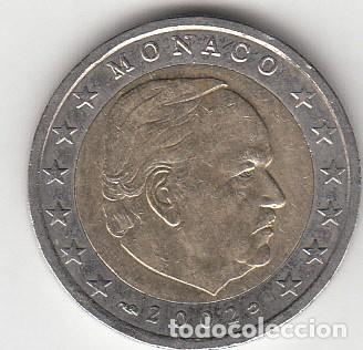 Monedas antiguas de Europa: MONACO - MONEDA DE 2 EUROS - 2002