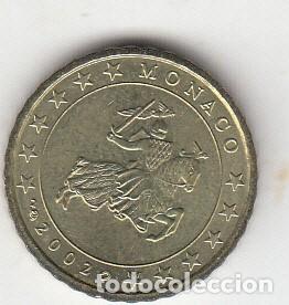 Monedas antiguas de Europa: MONACO - MONEDA DE 10 C&Eacute;NTIMOS DE EURO - 2002
