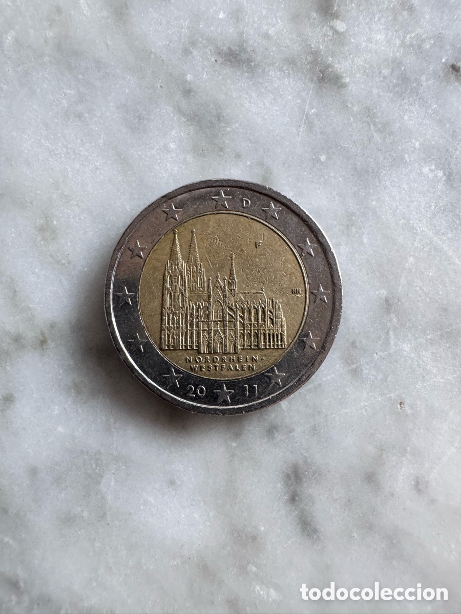 Monedas antiguas de Europa: Moneda 2 euros Alemania 2011