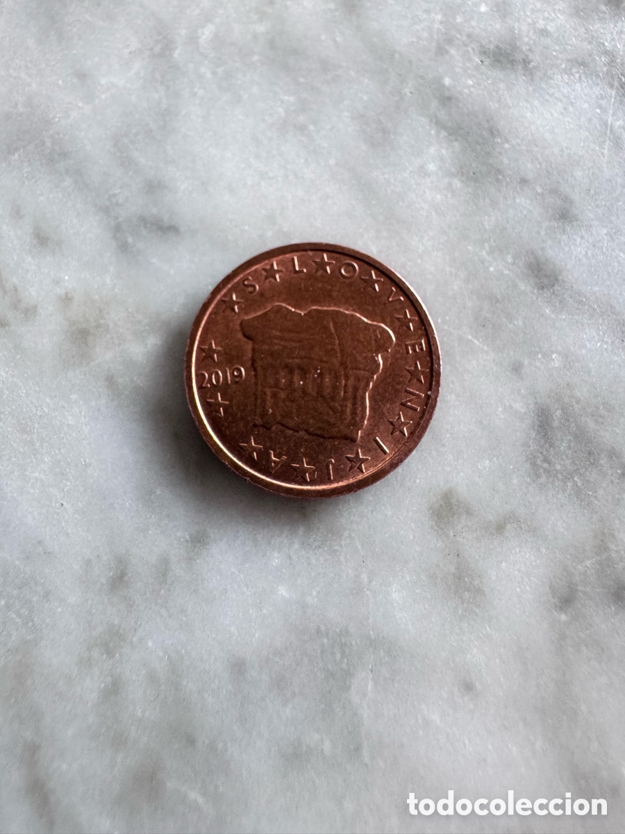Monedas antiguas de Europa: Moneda 2 c&eacute;ntimos Euro Eslovenia 2019