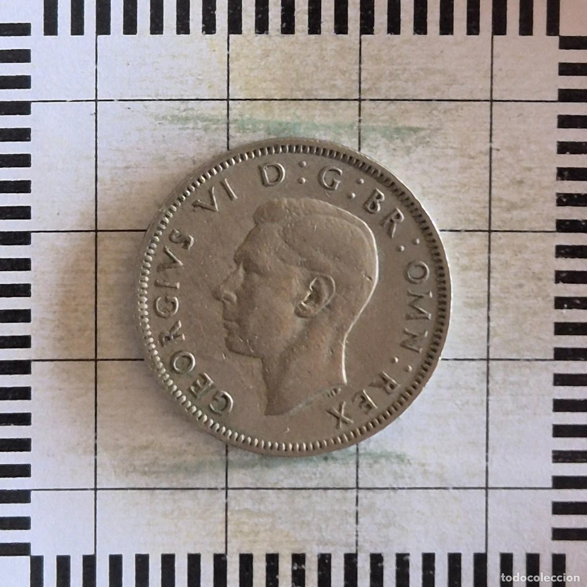 Monedas antiguas de Europa: 1 SHILLING, GRAN BRETA&Ntilde;A. JORGE VI, 1949. (KM#877).