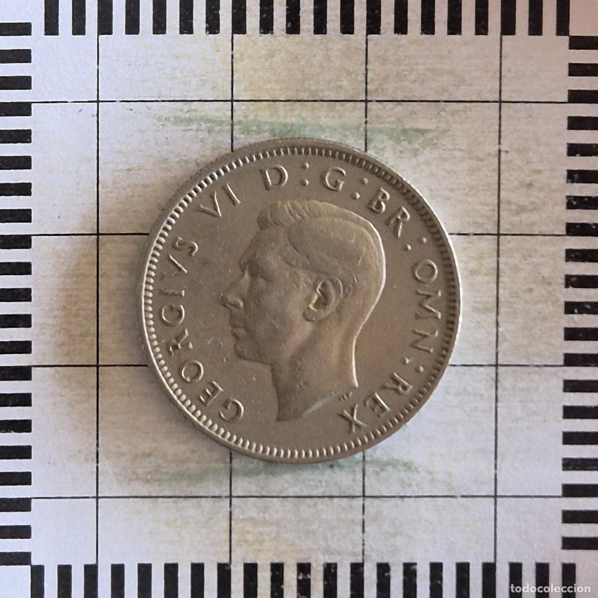 Monedas antiguas de Europa: 1 SHILLING, GRAN BRETA&Ntilde;A. JORGE VI, 1949. (KM#876).
