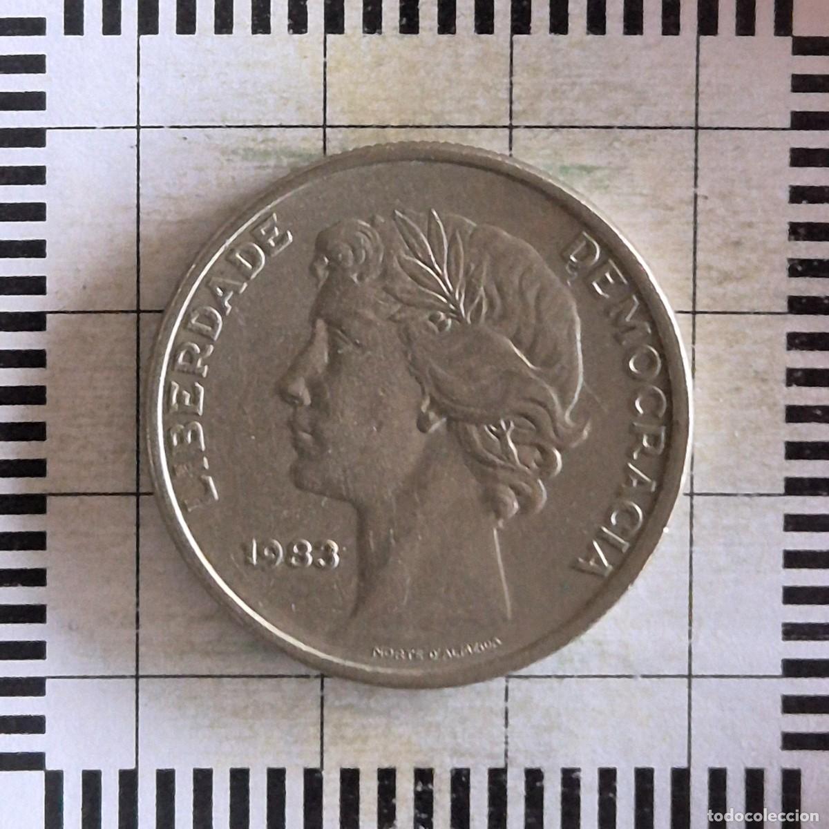 Monedas antiguas de Europa: 25 ESCUDOS, PORTUGAL. 1983. (KM#607a).