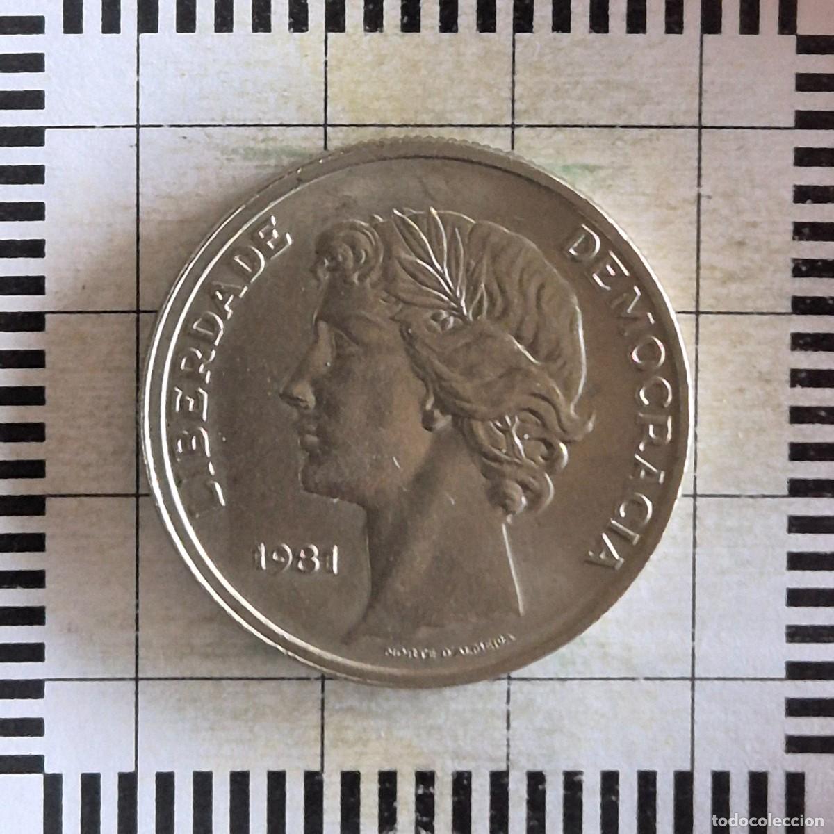 Monedas antiguas de Europa: 25 ESCUDOS, PORTUGAL. 1981. (KM#607a).