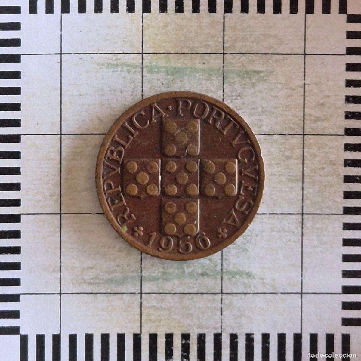 Monedas antiguas de Europa: 20 CENTAVOS, PORTUGAL. 1956. (KM#584).