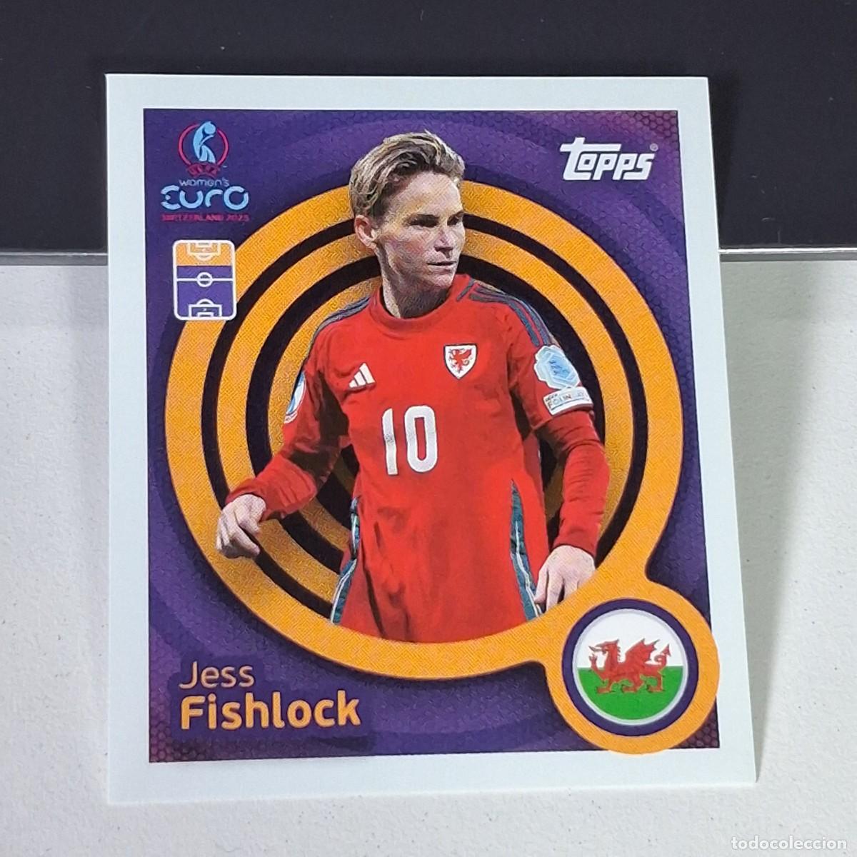 Monedas antiguas de Europa: B4 269 FISHLOCK GALES WALES JESS SWITZERLAND 2025 UEFA WOMEN&acute;S EURO SUIZA TOPPS STICKERS
