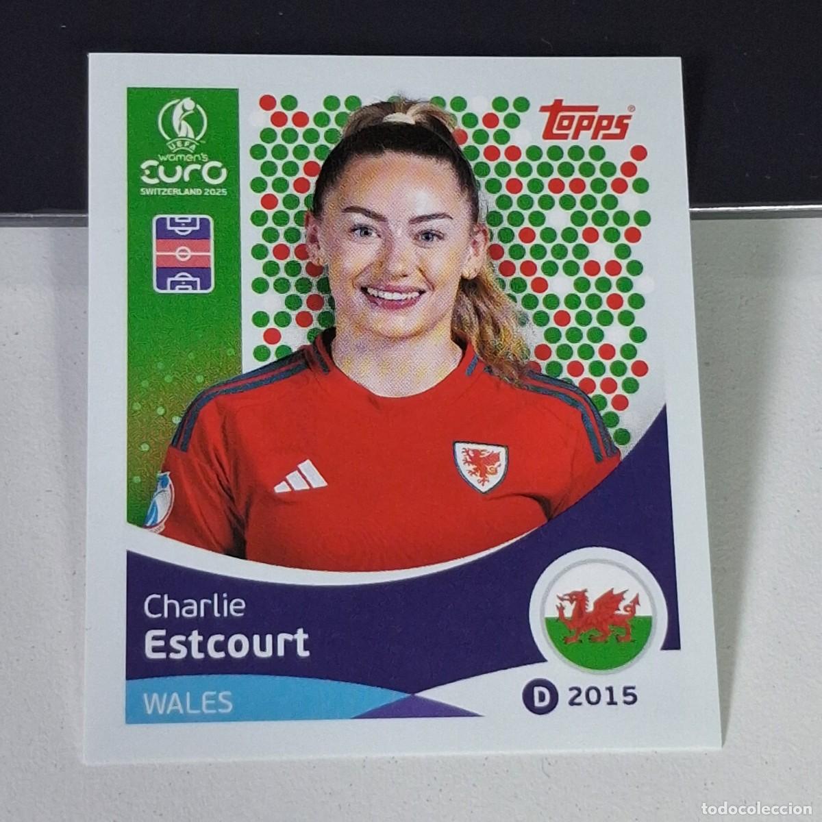 Monedas antiguas de Europa: B4 280 ESTCOURT CHARLIE GALES WALES SWITZERLAND 2025 UEFA WOMEN&acute;S EURO SUIZA TOPPS STICKERS