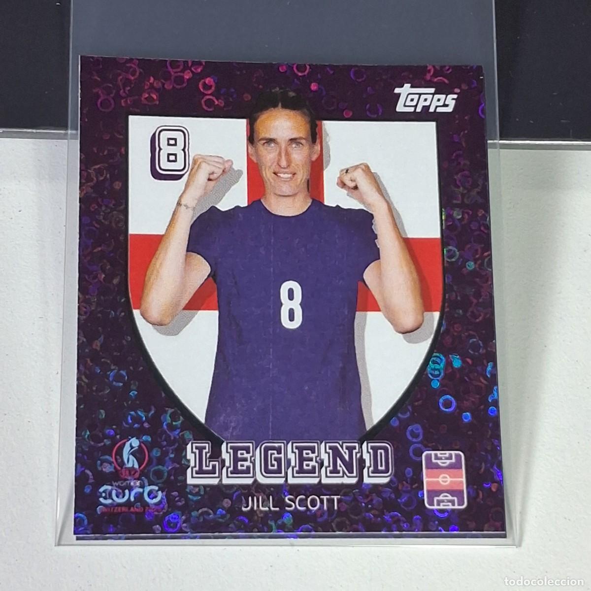 Monedas antiguas de Europa: B4 303 LEGEND JILL SCOTT INGLATERRA ENGLAND SWITZERLAND 2025 UEFA WOMEN&acute;S EURO SUIZA TOPPS STICKER