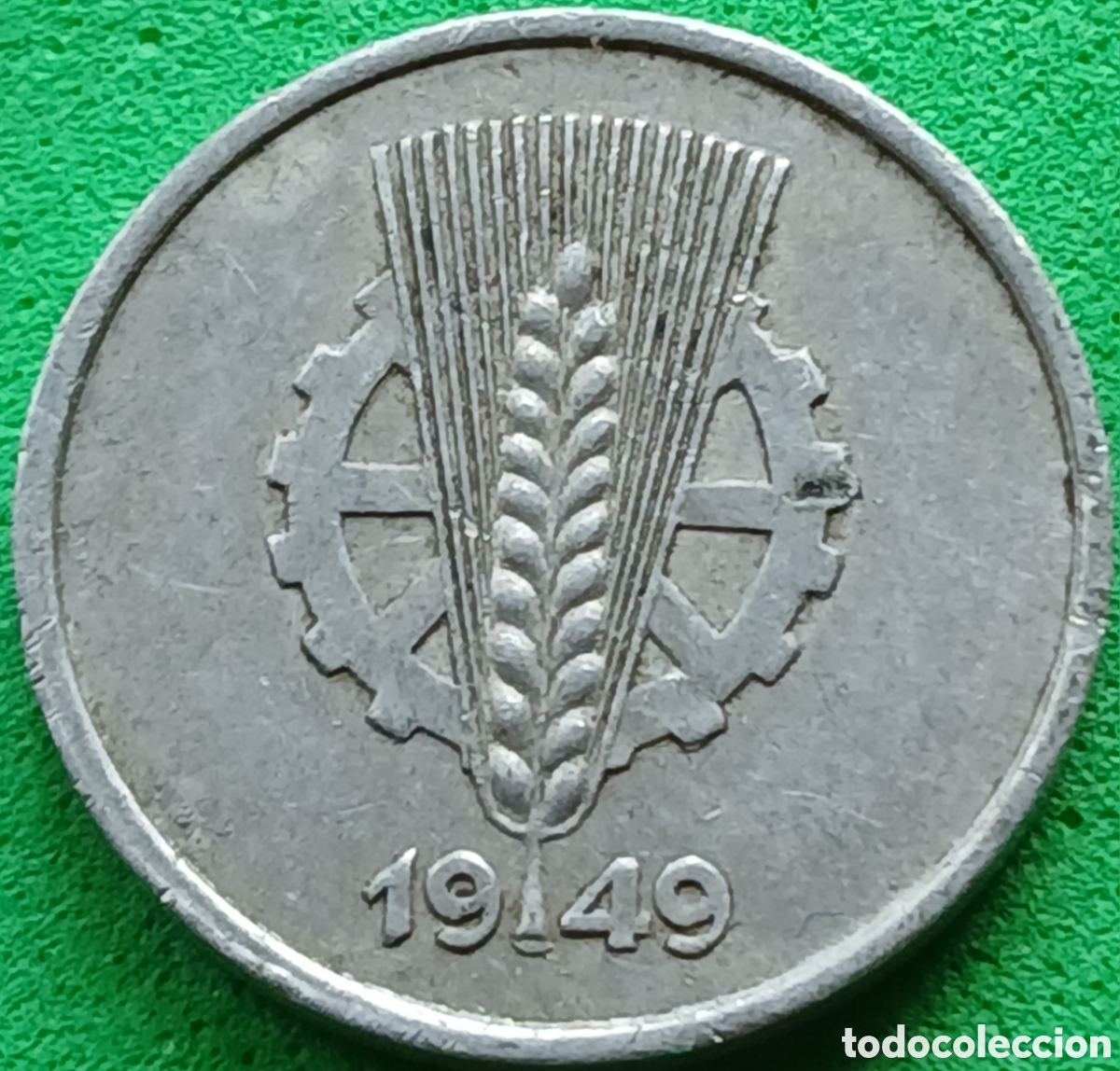 Monedas antiguas de Europa: Alemania Oriental 1 pfennig 1949 A km#1