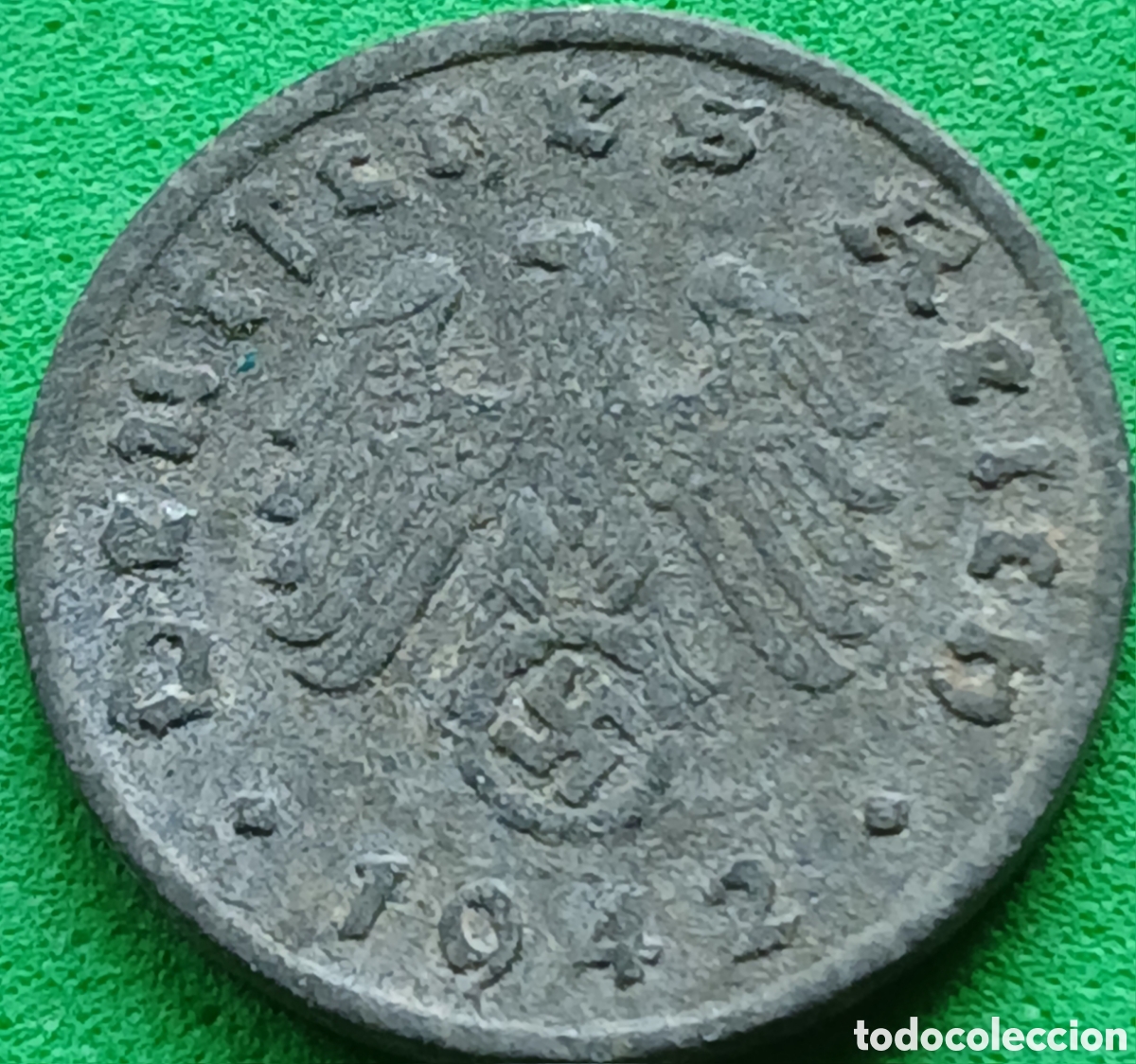 Monedas antiguas de Europa: Alemania Tercer Reich 1 reichspfennig 1942 A km#97