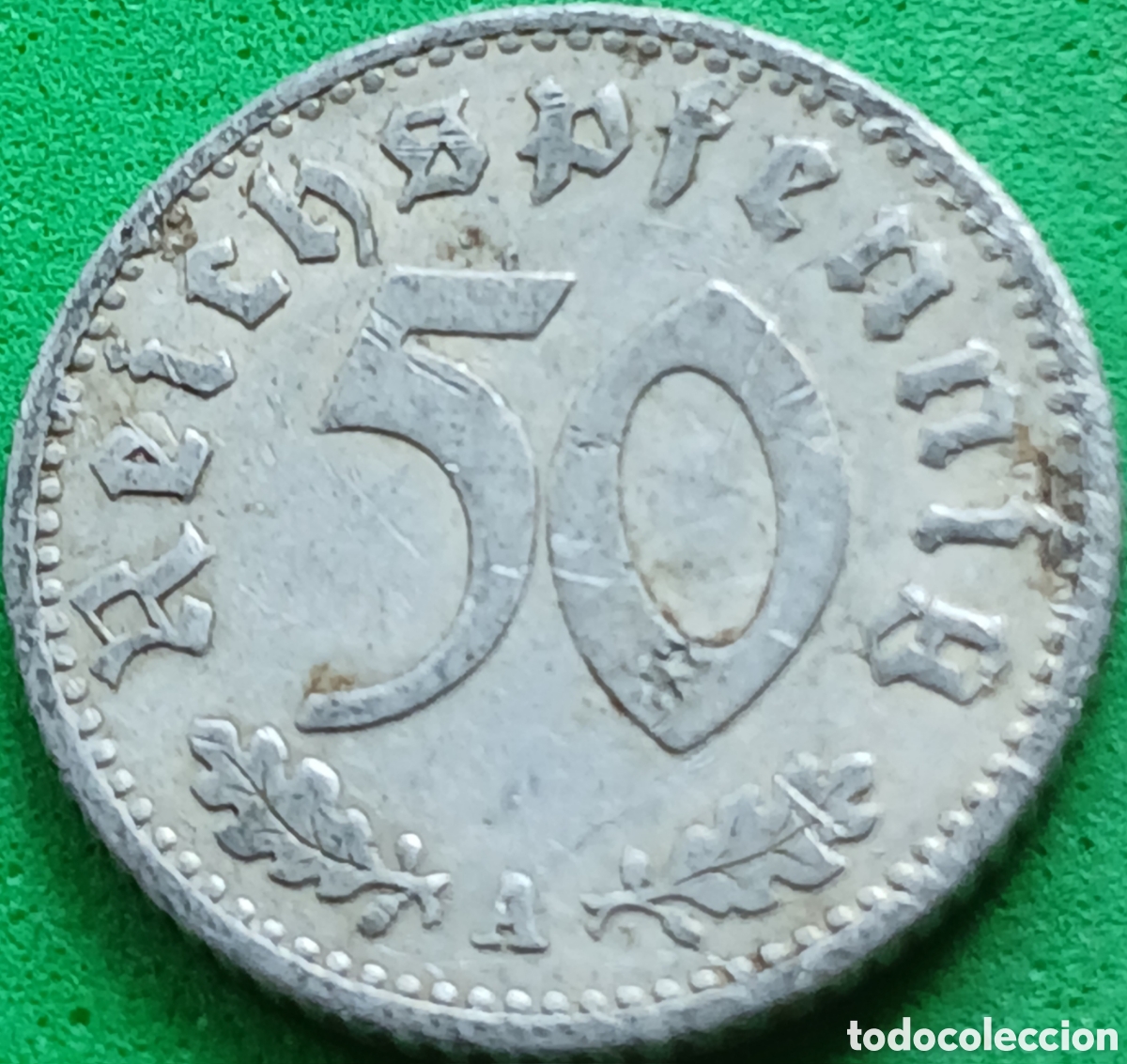 Monedas antiguas de Europa: Alemania Tercer Reich 50 reichspfennig 1935 A km#87