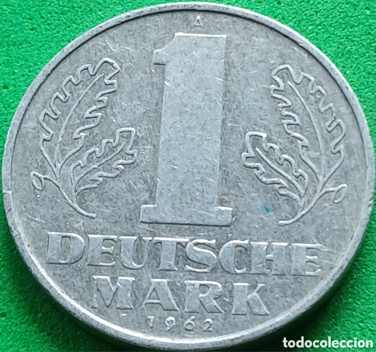Monedas antiguas de Europa: Alemania Oriental 1 marco 1962 km#13
