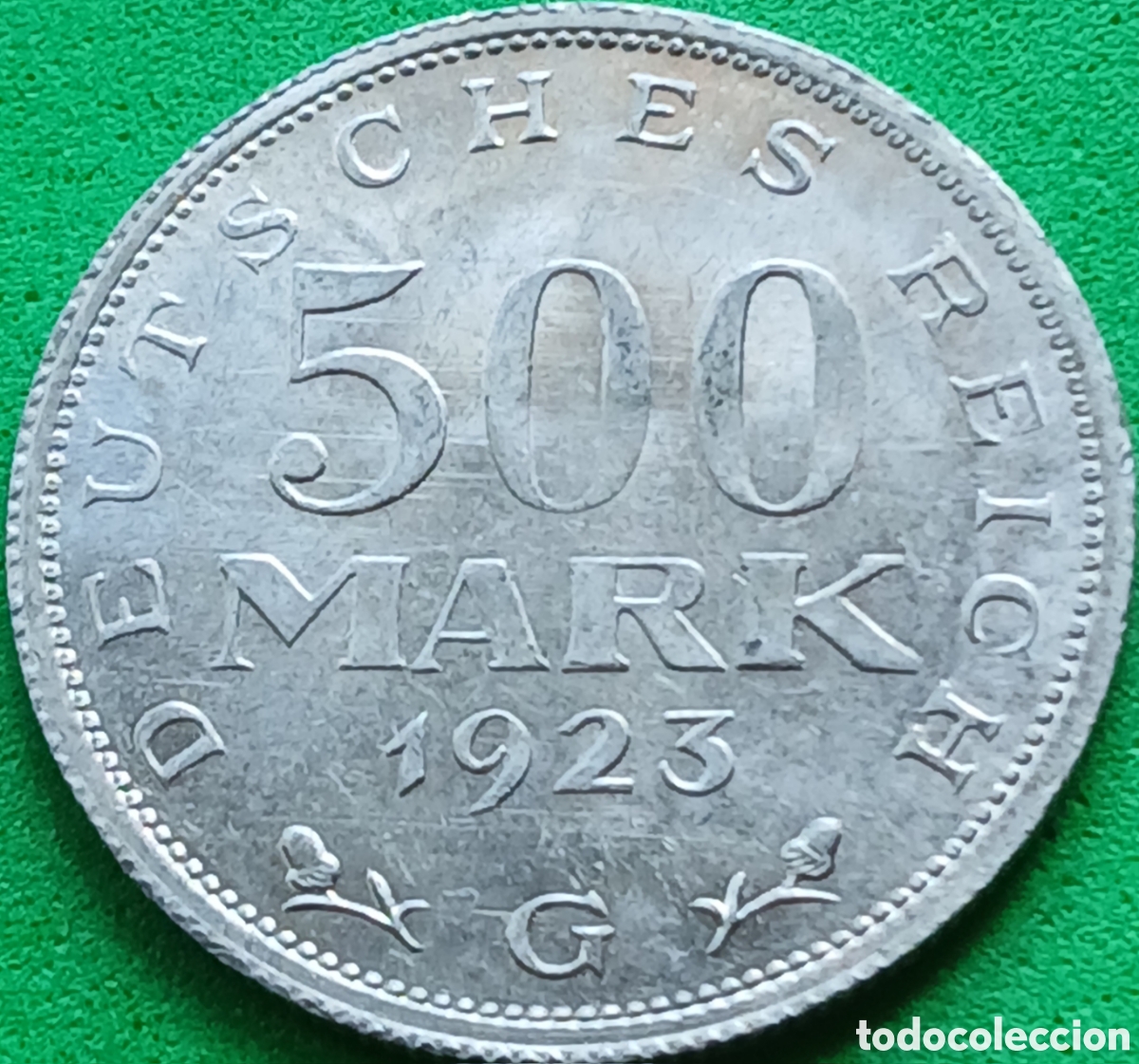 Monedas antiguas de Europa: Alemania Rep&uacute;blica de Weimar 500 marcos 1923 G km#36