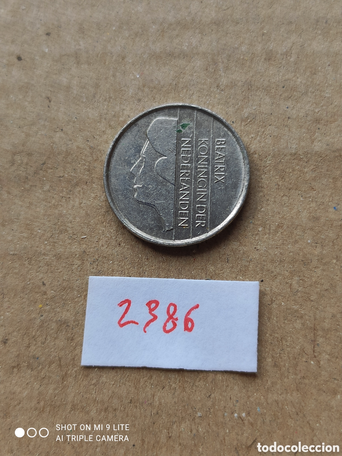 Monedas antiguas de Europa: Moneda holandesa de 10 c&eacute;ntimos a&ntilde;o 1984