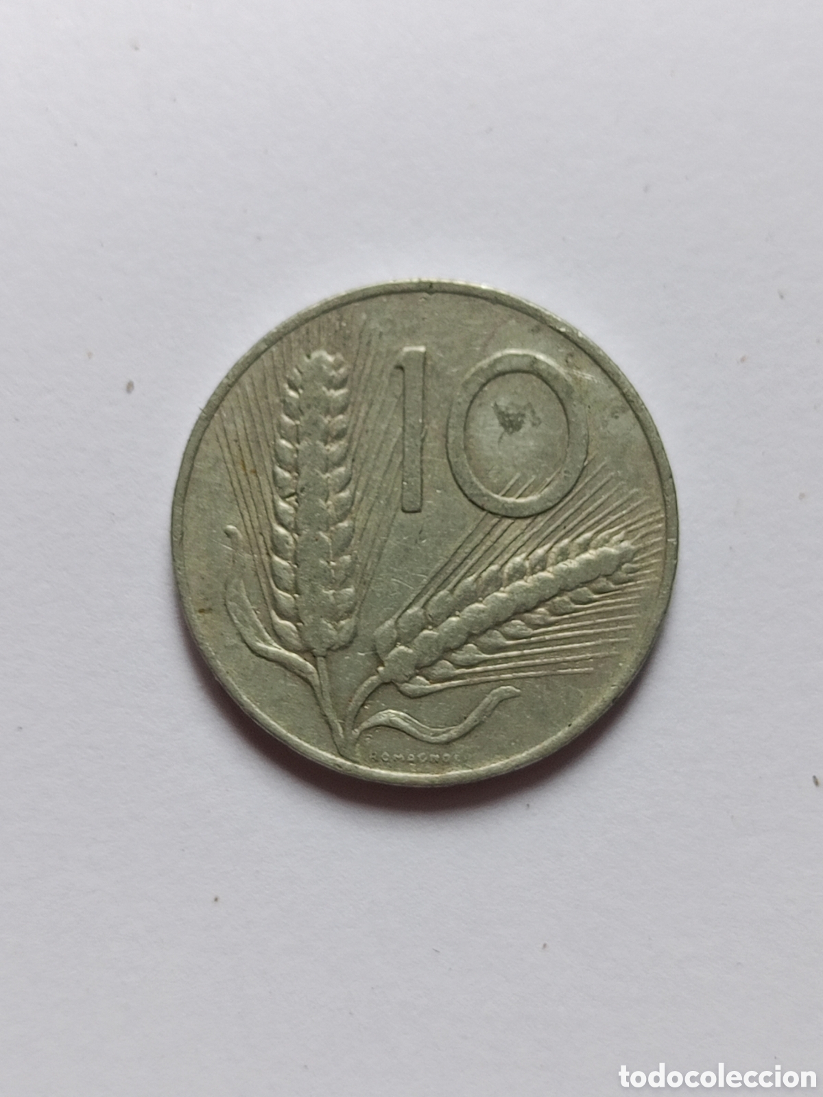 Monedas antiguas de Europa: MONEDA 10 Liras. ITALIA. A&Ntilde;O 1955