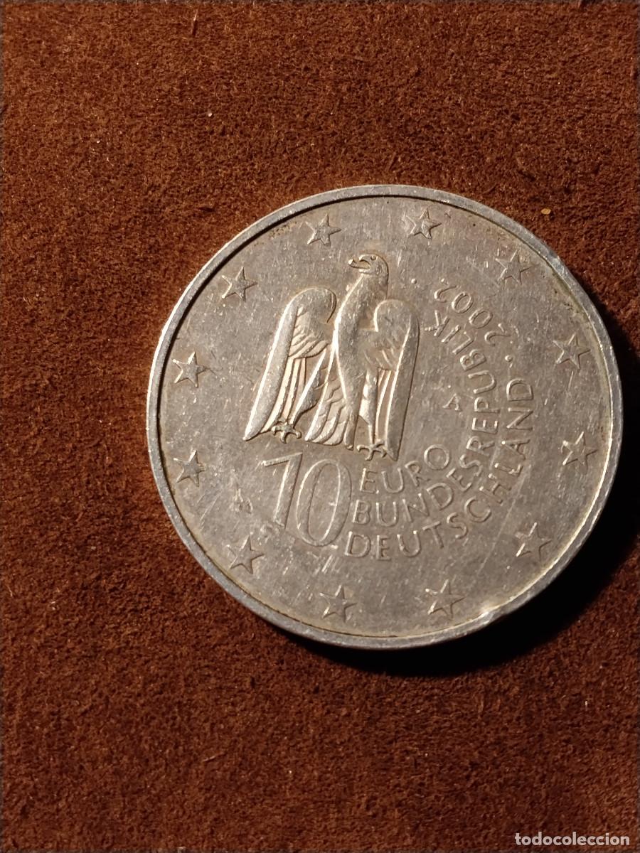 Monedas antiguas de Europa: Alemania 10 Euros 2002 Plata 0,925 &ndash; &ldquo;Freie St&auml;tte f&uuml;r Kunst und Wissenschaft&rdquo;