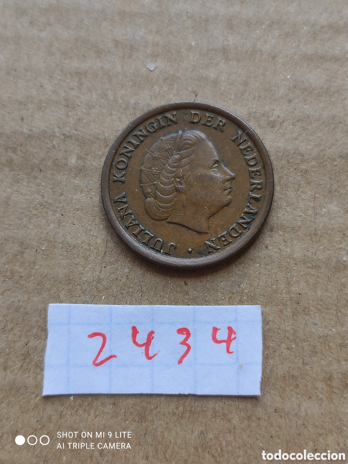 Monedas antiguas de Europa: Moneda de 1 c&eacute;ntimo a&ntilde;o 1966
