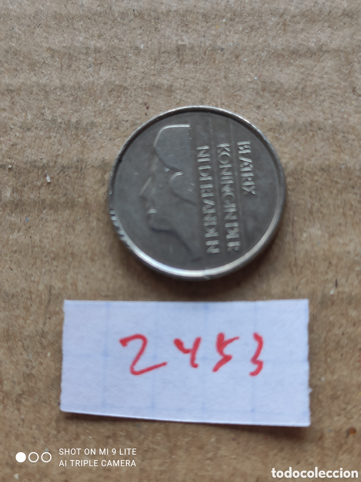 Monedas antiguas de Europa: Moneda holandesa 10 c&eacute;ntimos a&ntilde;o 1983