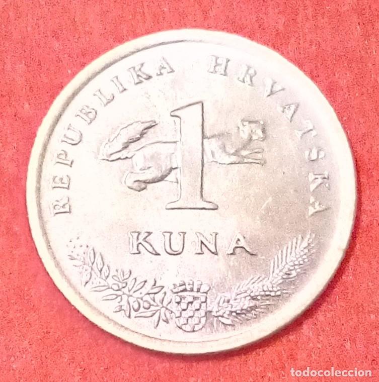 Monedas antiguas de Europa: MONEDA DE CROACIA 1993 - 1 KUNA - COBRE-N&Iacute;QUEL