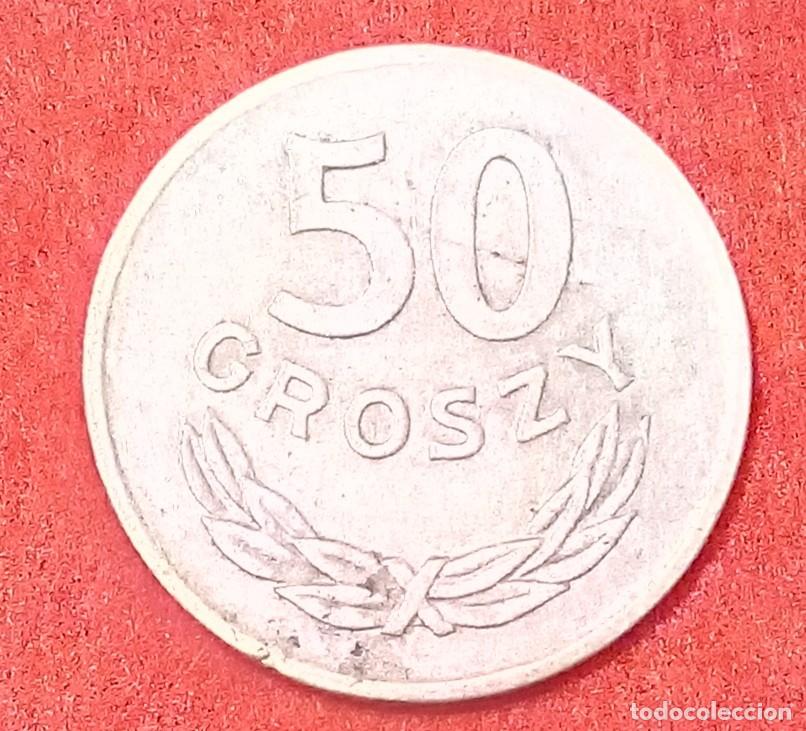 Monedas antiguas de Europa: MONEDA DE POLONIA 1973 - 50 GROSZY - ALUMINIO
