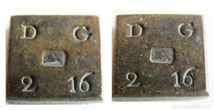 Alte M&uuml;nzen aus Europa: 1002 - GRAN BRETA&Ntilde;A - 1/2 GUINEA - D.G. 2-16 - BRONCE - E.B.C++