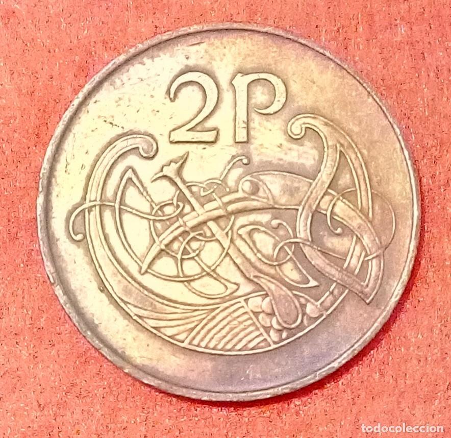 Monedas antiguas de Europa: MONEDA DE IRLANDA 1971 - 2 PENNY - BRONCE