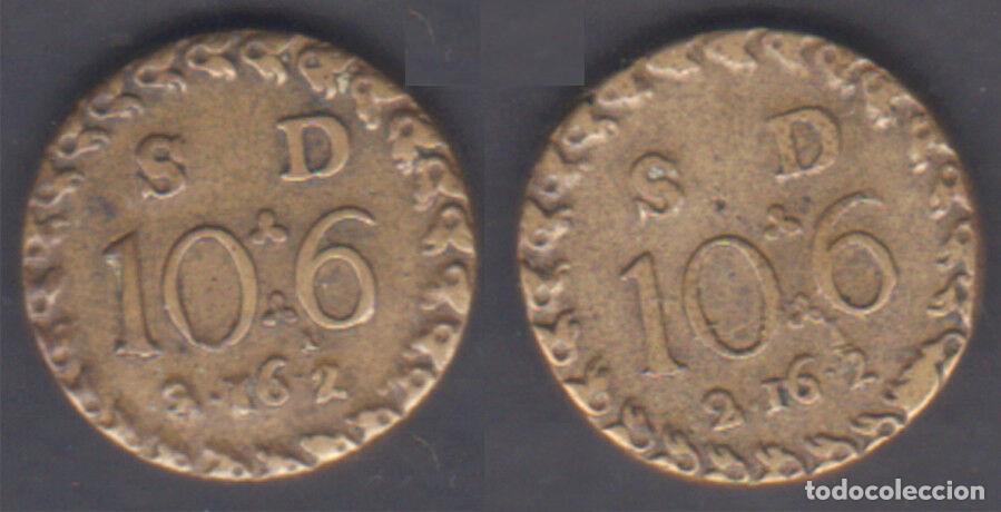 Alte M&uuml;nzen aus Europa: 1005 - GRAN BRETA&Ntilde;A - 1/2 GUINEA - S.D. 10*6 - BRONCE - E.B.C.