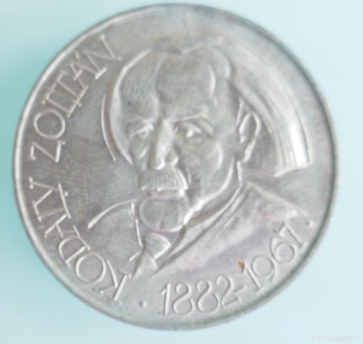 Monedas antiguas de Europa: HUNGRIA - 25 FORINT/FLORINES DE PLATA A&Ntilde;O 1967.